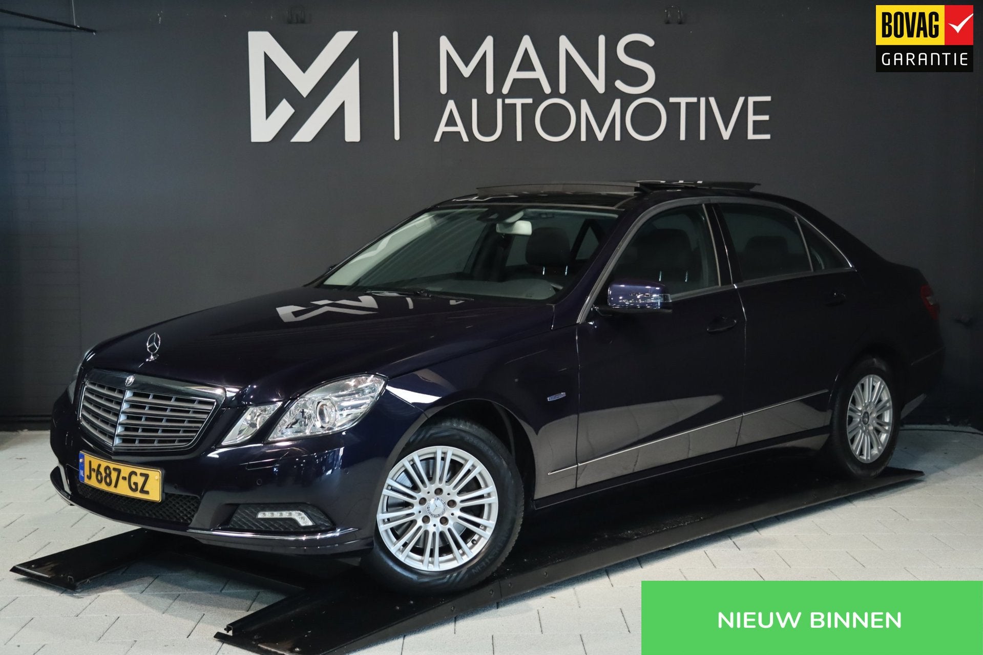 Mercedes-Benz E-klasse 250 CGI PANODAK / STOELVERW / CRUISE, Auto's, Euro 5, Gebruikt, Zwart, 4 cilinders