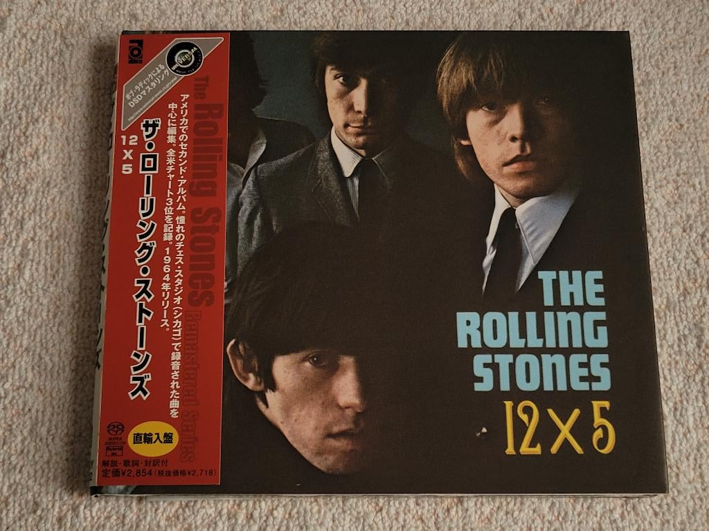 ROLLING STONES - 12x5 CD (BLUES) JAPAN + OBI ZGAN, Ophalen of Verzenden, Zo goed als nieuw, Poprock