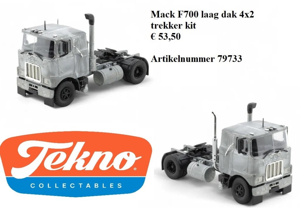 tekno kits, Hobby en Vrije tijd, Modelauto's | 1:50, Nieuw, Bus of Vrachtwagen, Tekno, Ophalen of Verzenden