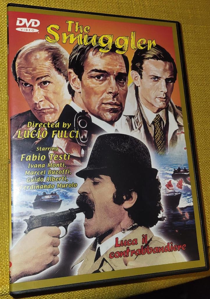 The smuggler Lucio Fulci maffia cult dvd, Vanaf 16 jaar, Ophalen of Verzenden, Zo goed als nieuw, Maffia en Misdaad
