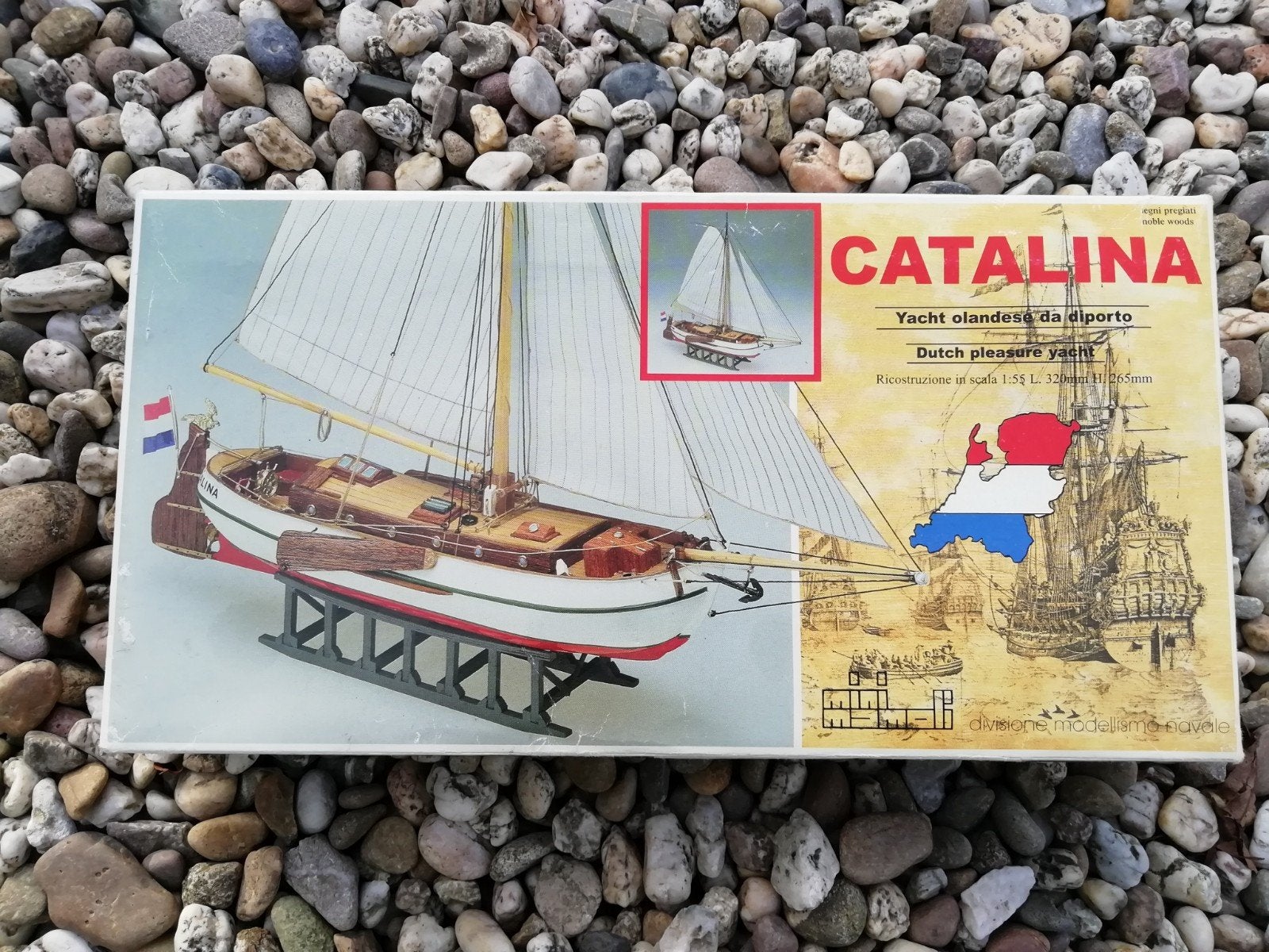 Modelbouwkit Catalina: Nederlandse plezierjacht, Ophalen of Verzenden, Nieuw, 1:50 tot 1:200, Overige merken