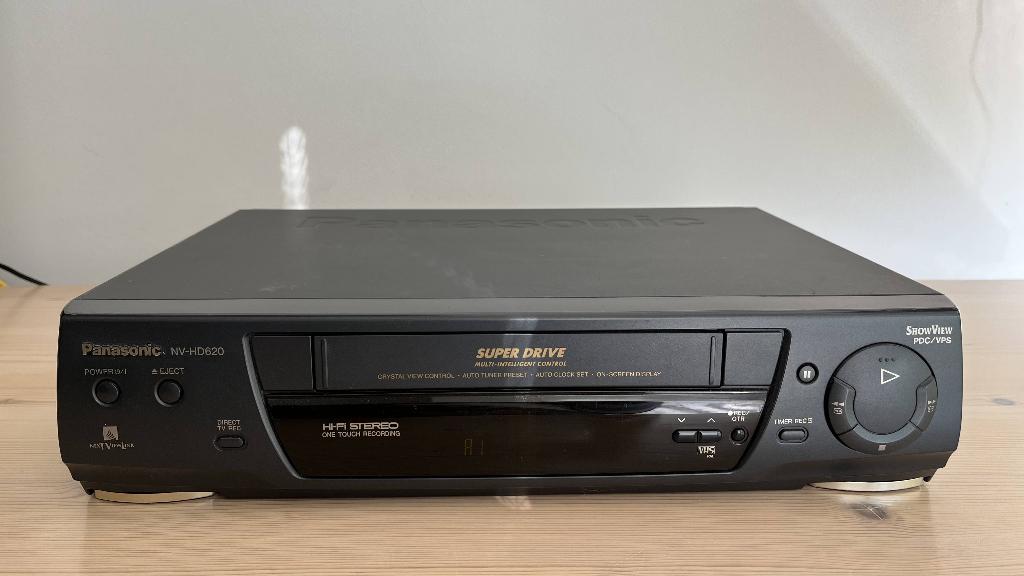 VHS videorecorder Panasonic NV-HD620 Superdrive, Ophalen, Gebruikt, VHS-speler of -recorder