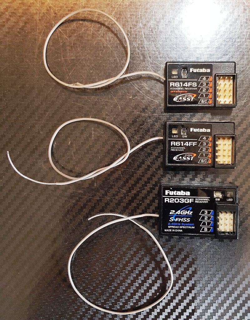 Futaba 2.4GHz ontvangers in een werkende nieuwstaat, Verzenden, Nieuw