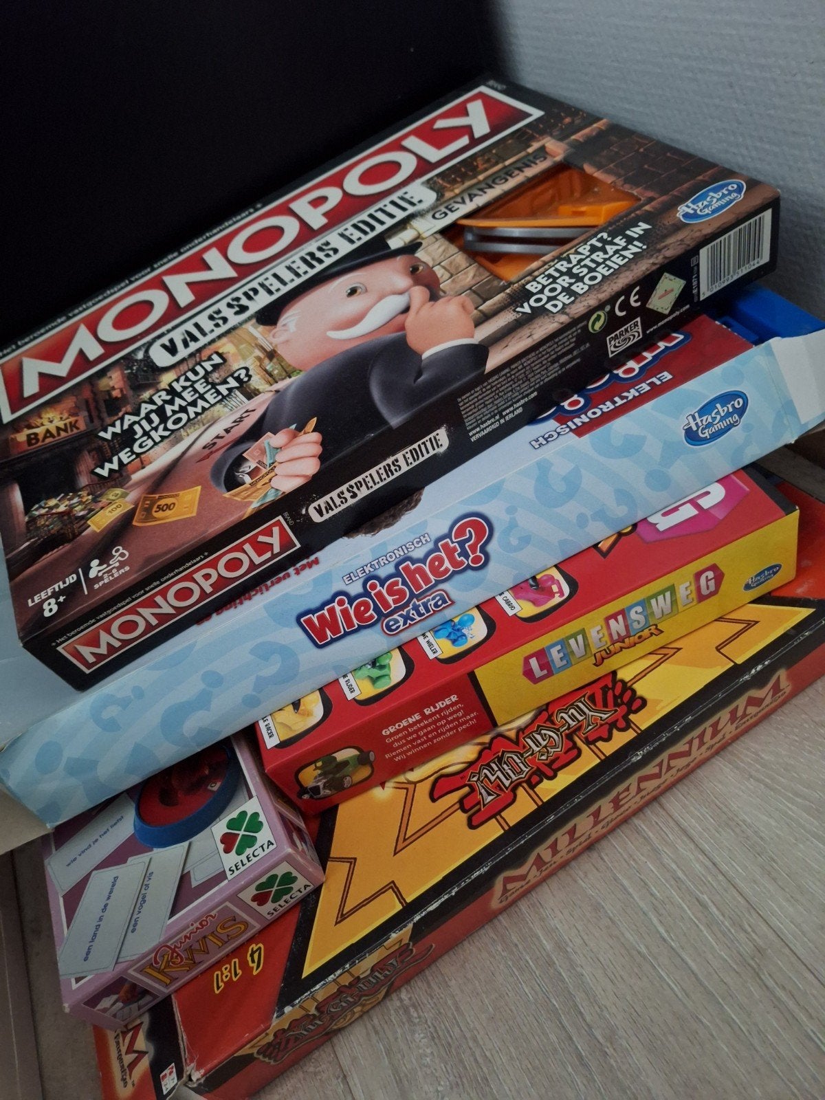 Diverse spellen, Ophalen