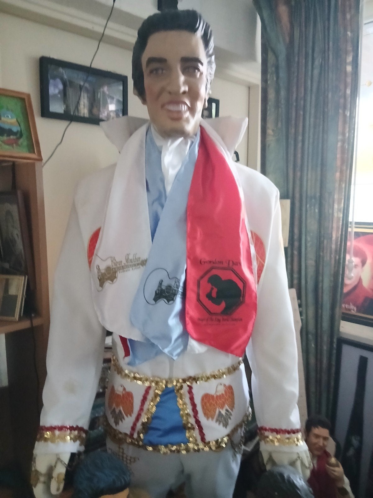 Paspop Elvis Mooi Aangekleed, Verzamelen, Ophalen of Verzenden, Zo goed als nieuw