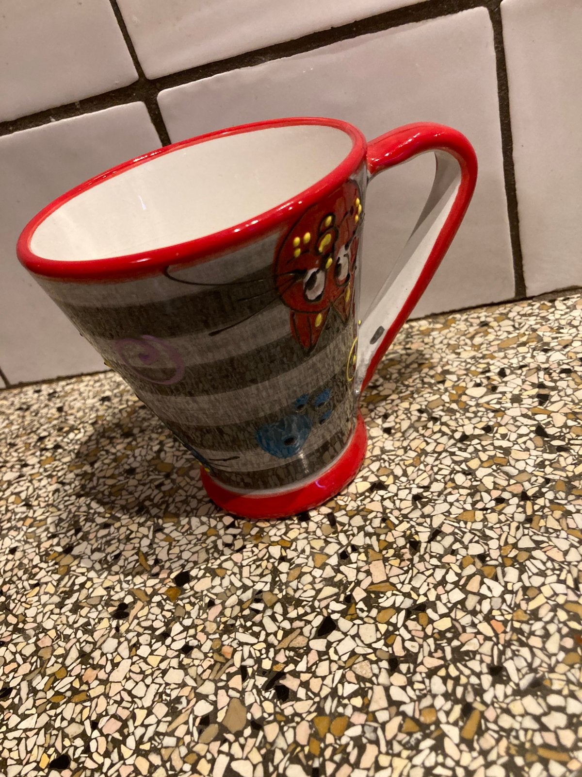 Beker poes, Huis en Inrichting, Keuken | Servies, Ophalen of Verzenden, Zo goed als nieuw, Overige stijlen, Overige typen