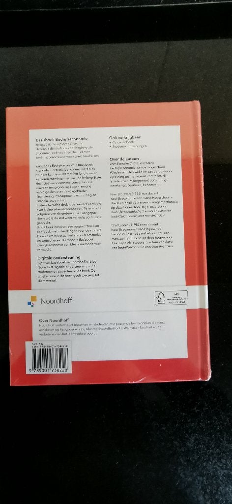 basisboek bedrijfs economie opgaven 12e druk helemaal nieuw, Boeken, Studieboeken en Cursussen, Nieuw, Noordhoff Uitgevers, Beta