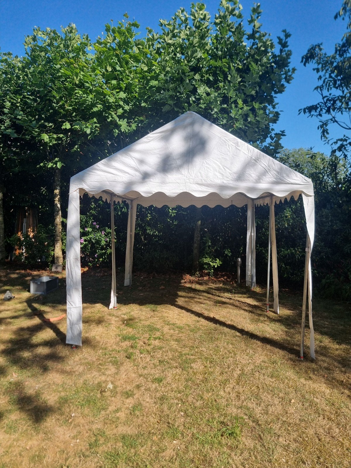 Professionele Partytent 4x3m, Ophalen, Opvouwbaar, Zo goed als nieuw, 4 tot 6 meter