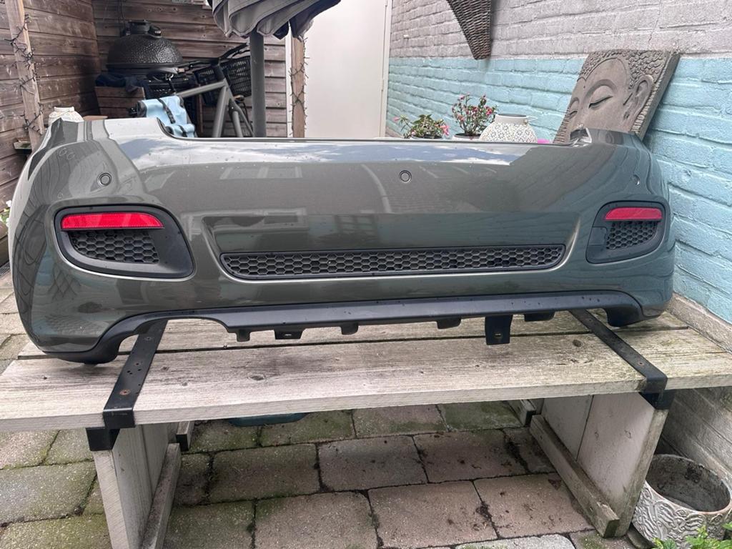 Achterbumper Fiat 500C 1.4 VR 372/A met parkeersensoren, Gebruikt, Ophalen of Verzenden, Achter, Bumper