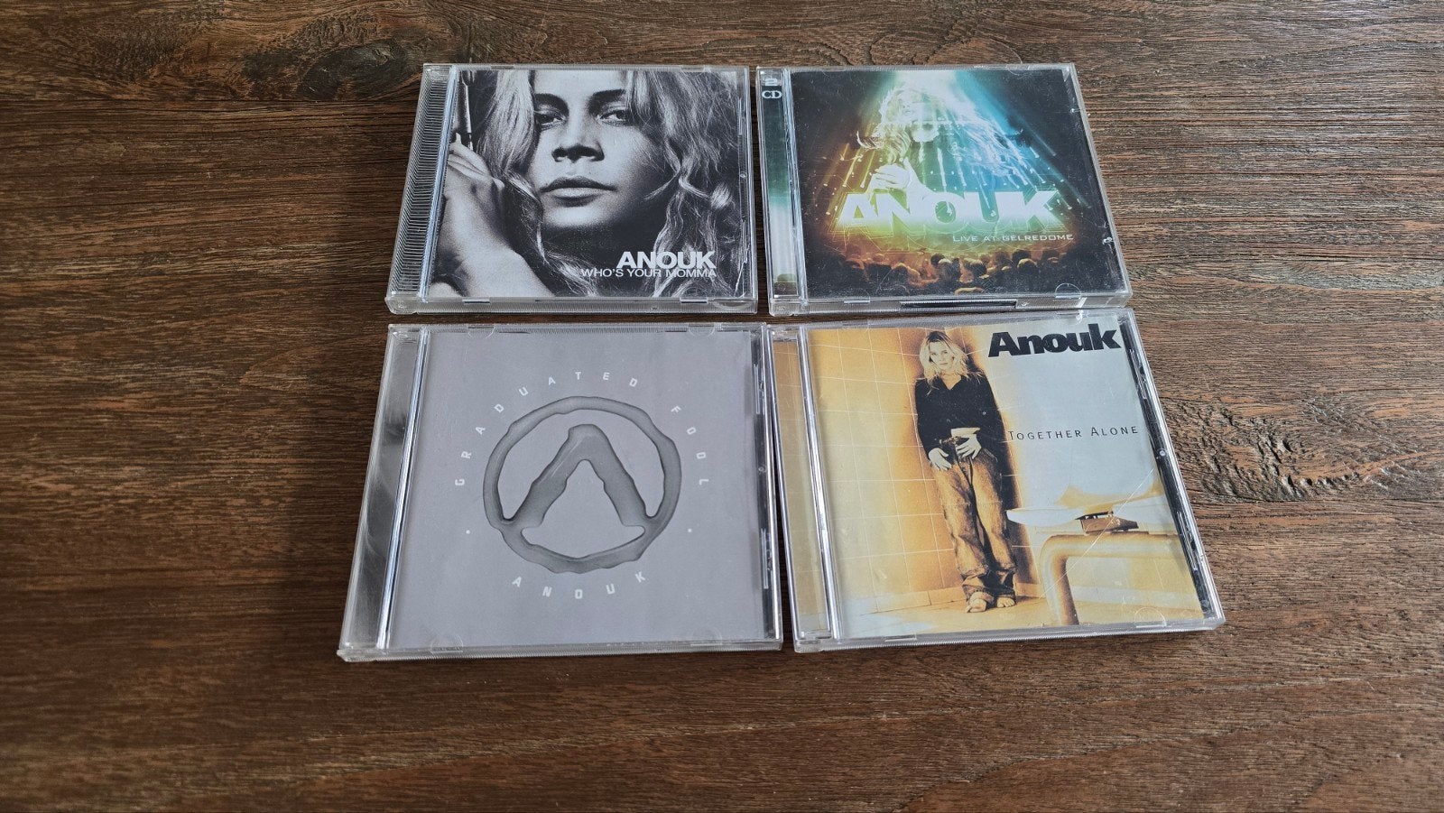4x Anouk cd's, Ophalen of Verzenden, Gebruikt, Poprock