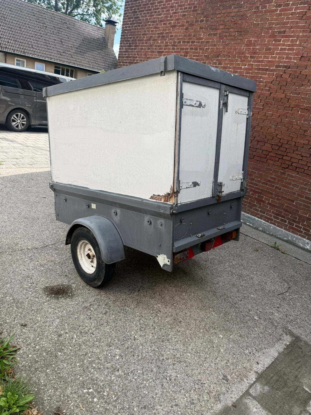 Saris enkel as aanhanger, Auto diversen, Aanhangwagen-onderdelen, Ophalen, Zo goed als nieuw