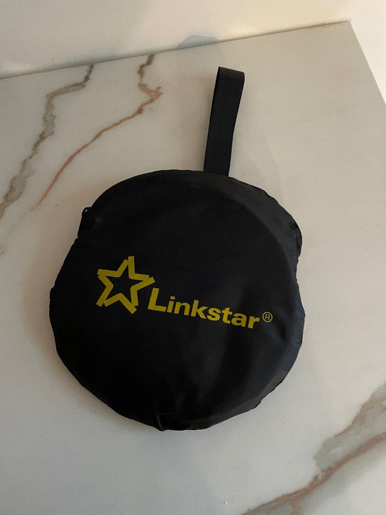 Linkstar klein Reflectiescherm, vouwbaar wit en zilver, Ophalen, Overige typen, Zo goed als nieuw, Linkstar