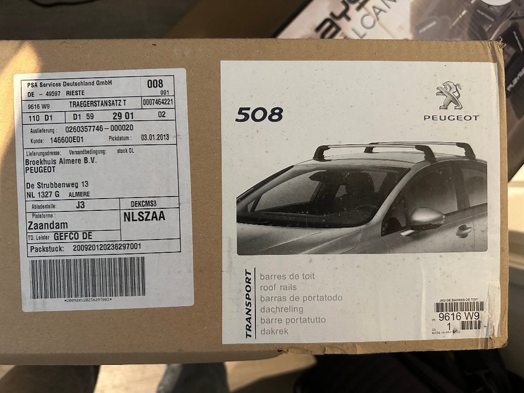 dakdragers Peugeot 508, Auto-onderdelen, Ophalen, Nieuw, Peugeot