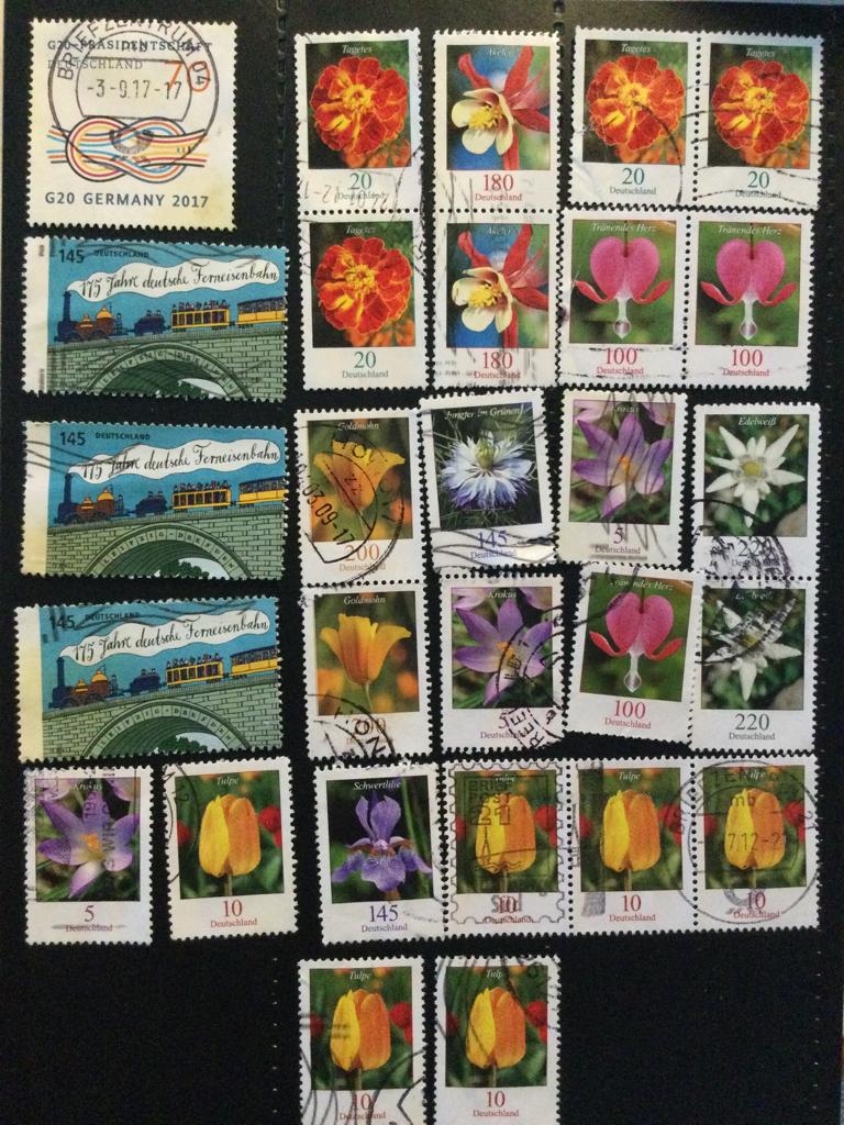 2006 diverse rolzegels met nummers Mixlot 12 gestempeld 16-4, Verzenden, 1990 tot heden, Gestempeld