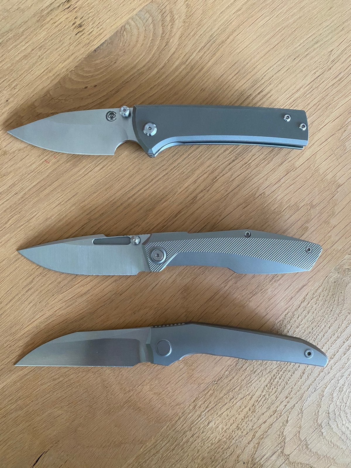 3 full titanium zakmessen, Ophalen of Verzenden, Nieuw
