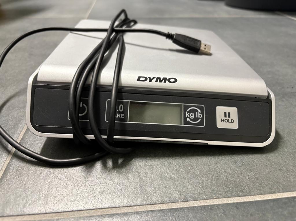 Dymo M10 digitale mailing weegschaal usb, Witgoed en Apparatuur, Weegschalen, Minder dan 10 kg, 1 tot 500 gram, Ophalen of Verzenden