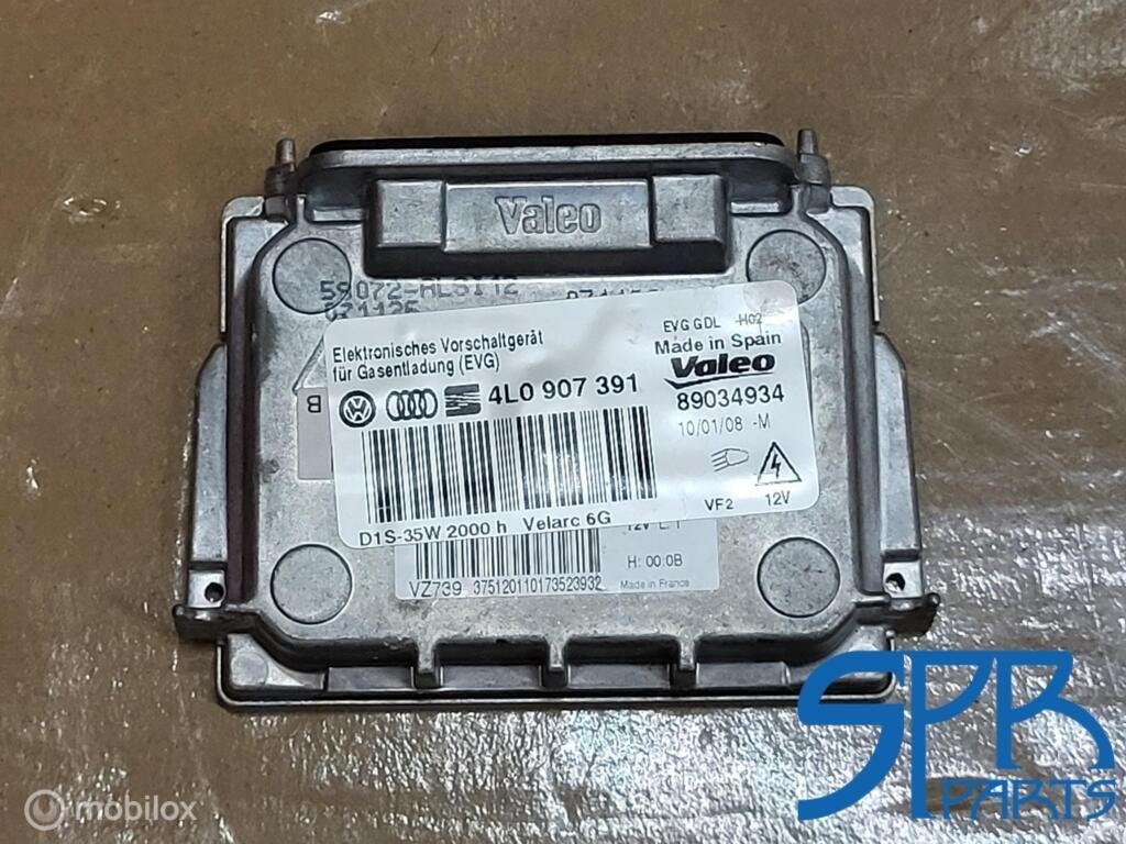 Vw EOS XENON KOPLAMP MODULE 4L0907391 ORIGINEEL BALAST ZGAN, Gebruikt, Ophalen of Verzenden, Volvo, Volkswagen