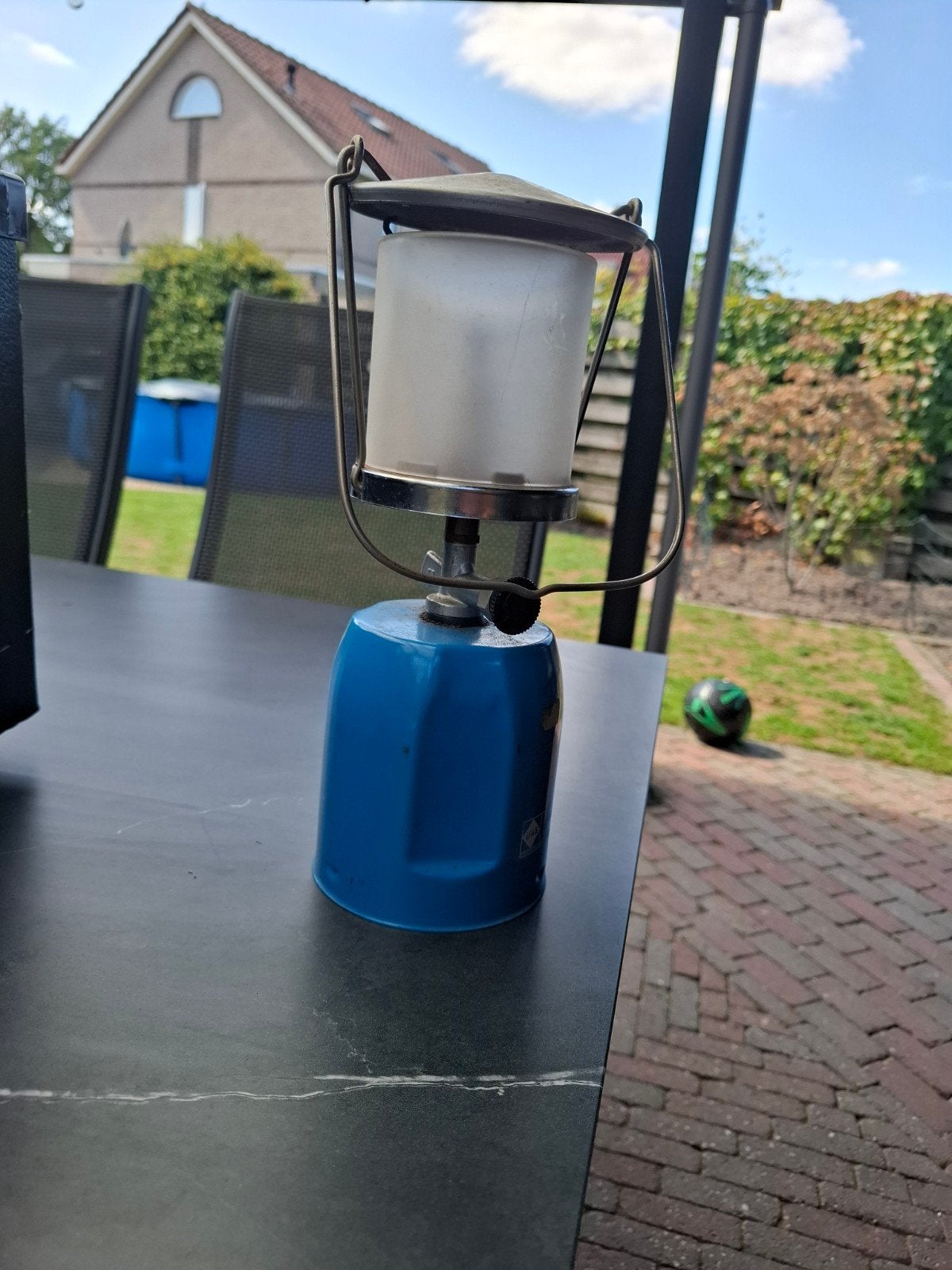 Campingaz gaslamp voor kamperen of tuin, Ophalen, Gebruikt