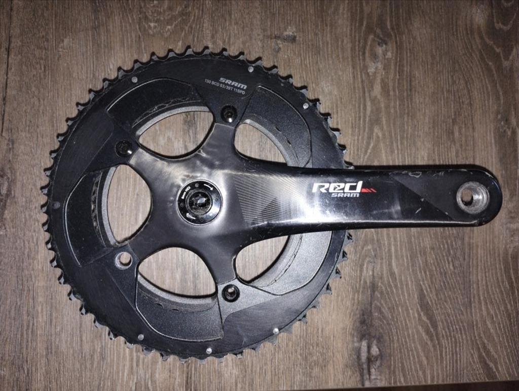 Diverse cranks 172.5 en 175, Rotor, Quarq, SRAM red, Gebruikt, Sram Red, Racefiets, Ophalen