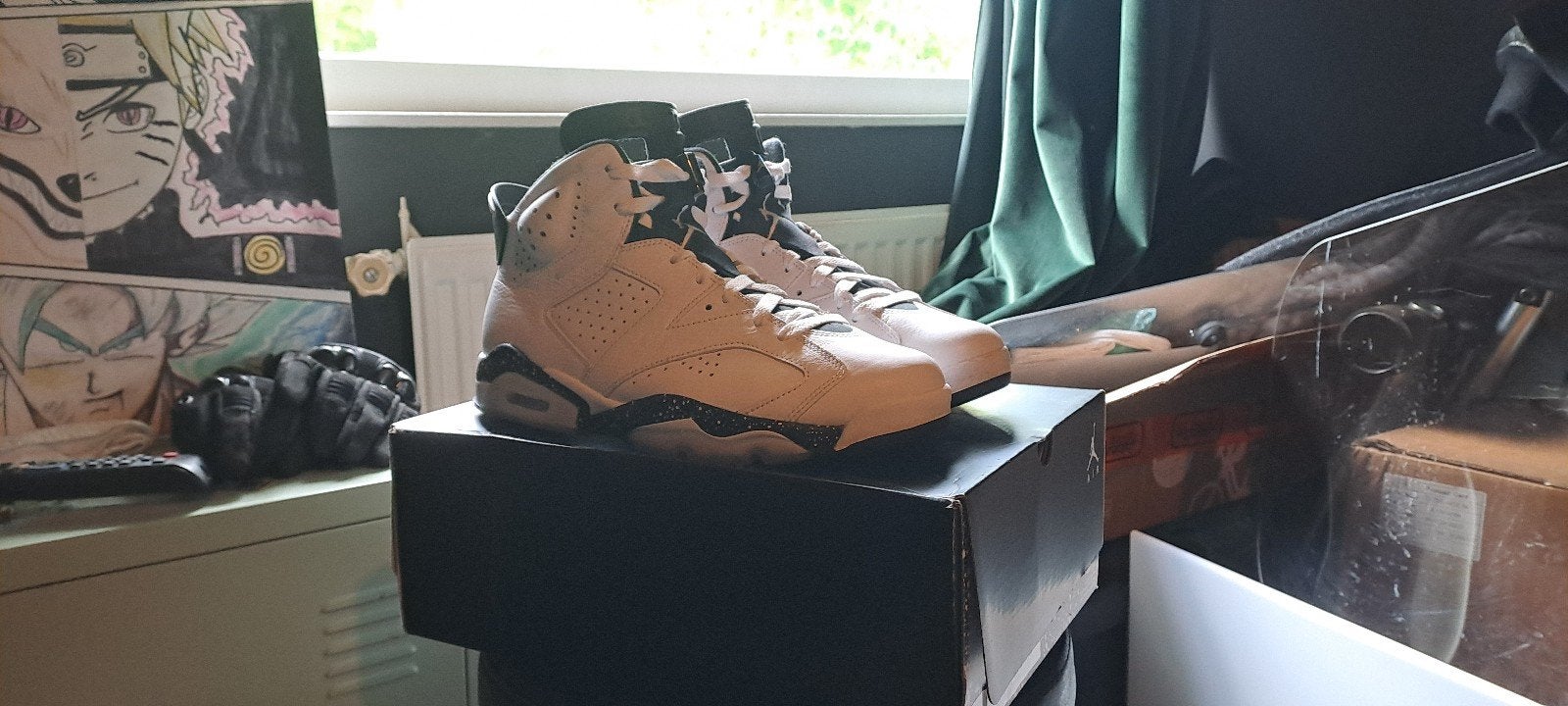 Air Jordan 5 Oreo  (Zo goed als nieuw)(maat 44.5 EU), Wit, Overige typen, Ophalen of Verzenden, Zo goed als nieuw