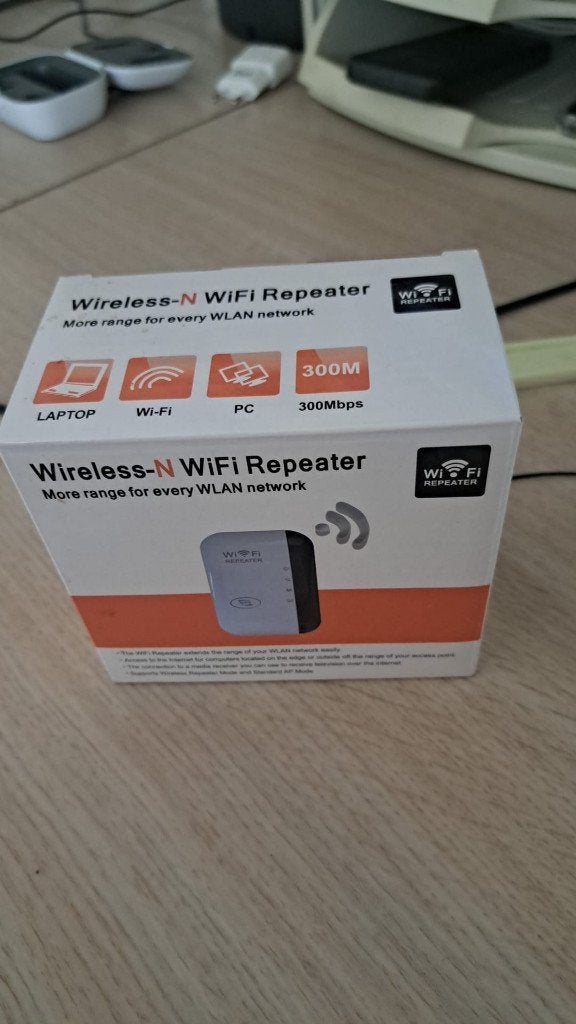 Wireless-N WiFi Repeater - Versterk je WiFi signaal, Ophalen of Verzenden, Nieuw, Onbekend