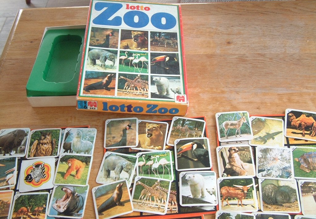 spel Lotto Zoo, Ophalen of Verzenden, Gebruikt