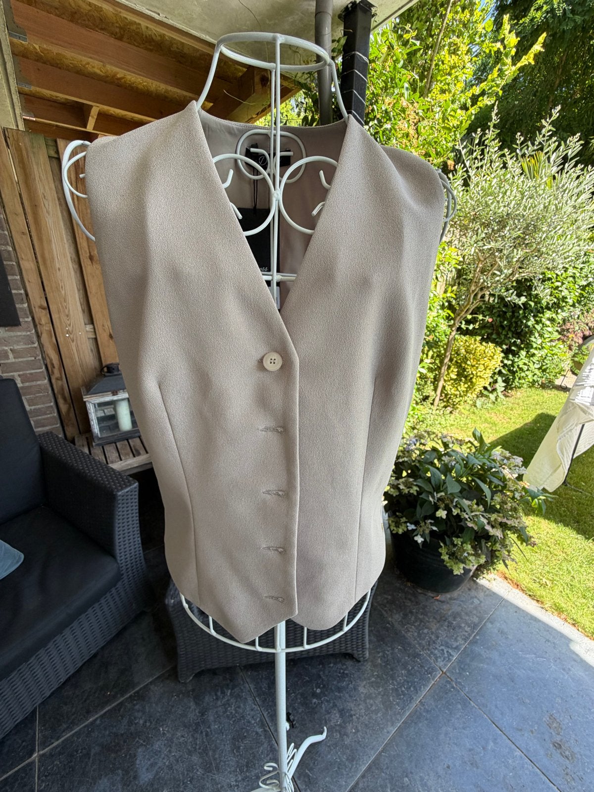 La Dress by Simone Charlize Pebble Gilet XXS, Kleding | Dames, Ophalen of Verzenden, Nieuw