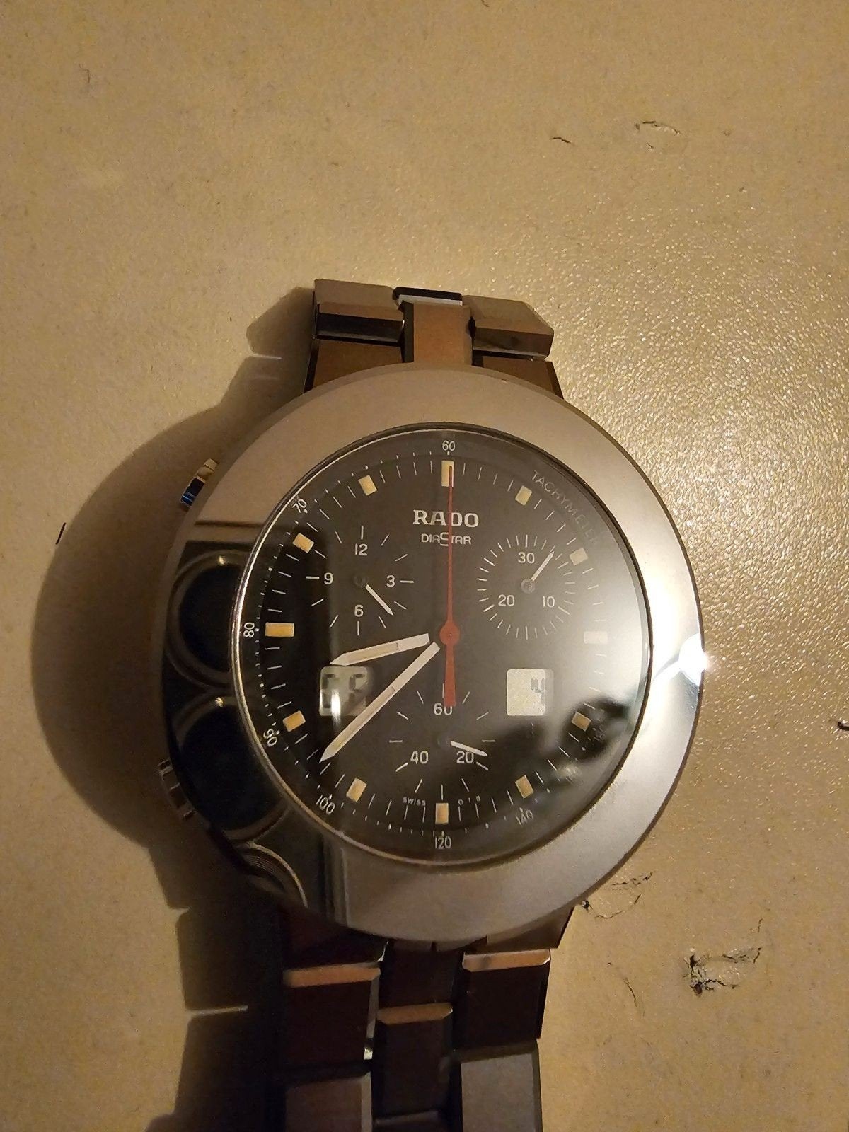 Rado Diastar Diamaster Chronograph, Overige merken, Overige materialen, Overige materialen, Ophalen of Verzenden