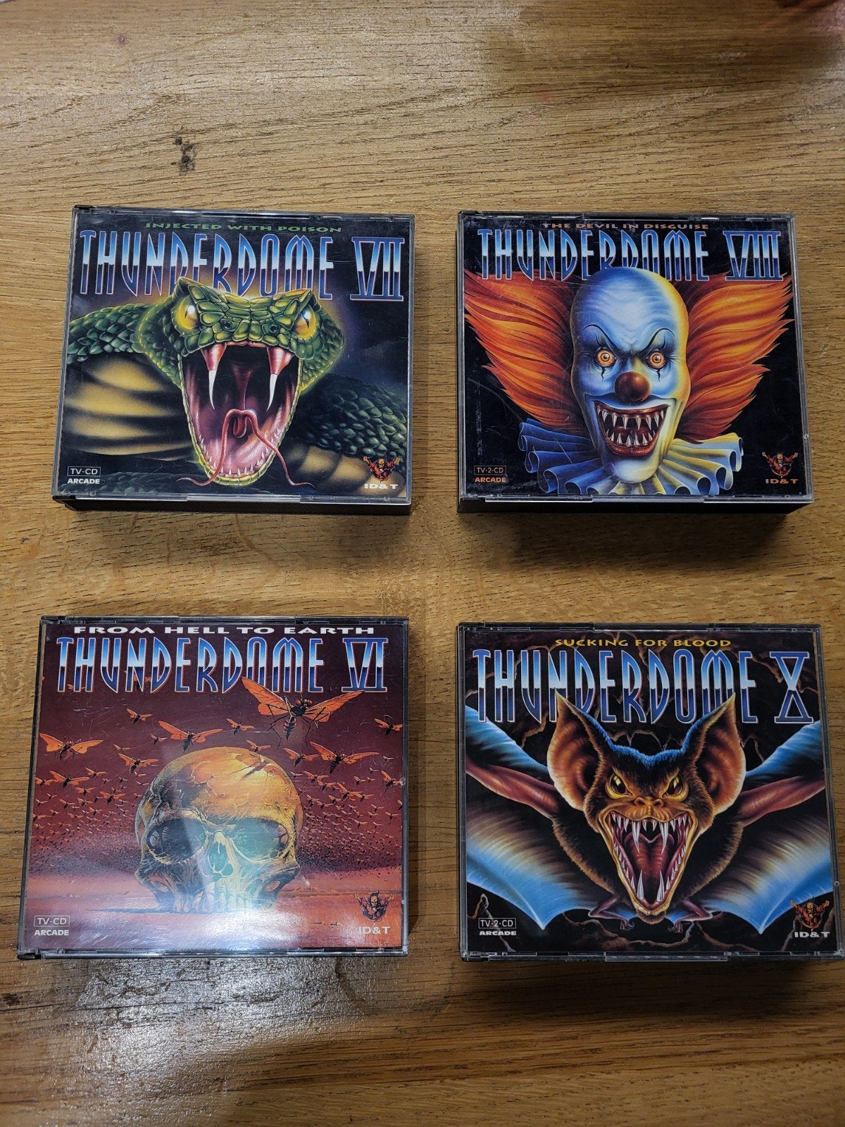 4 thunderdome cd's, Ophalen of Verzenden, Gebruikt