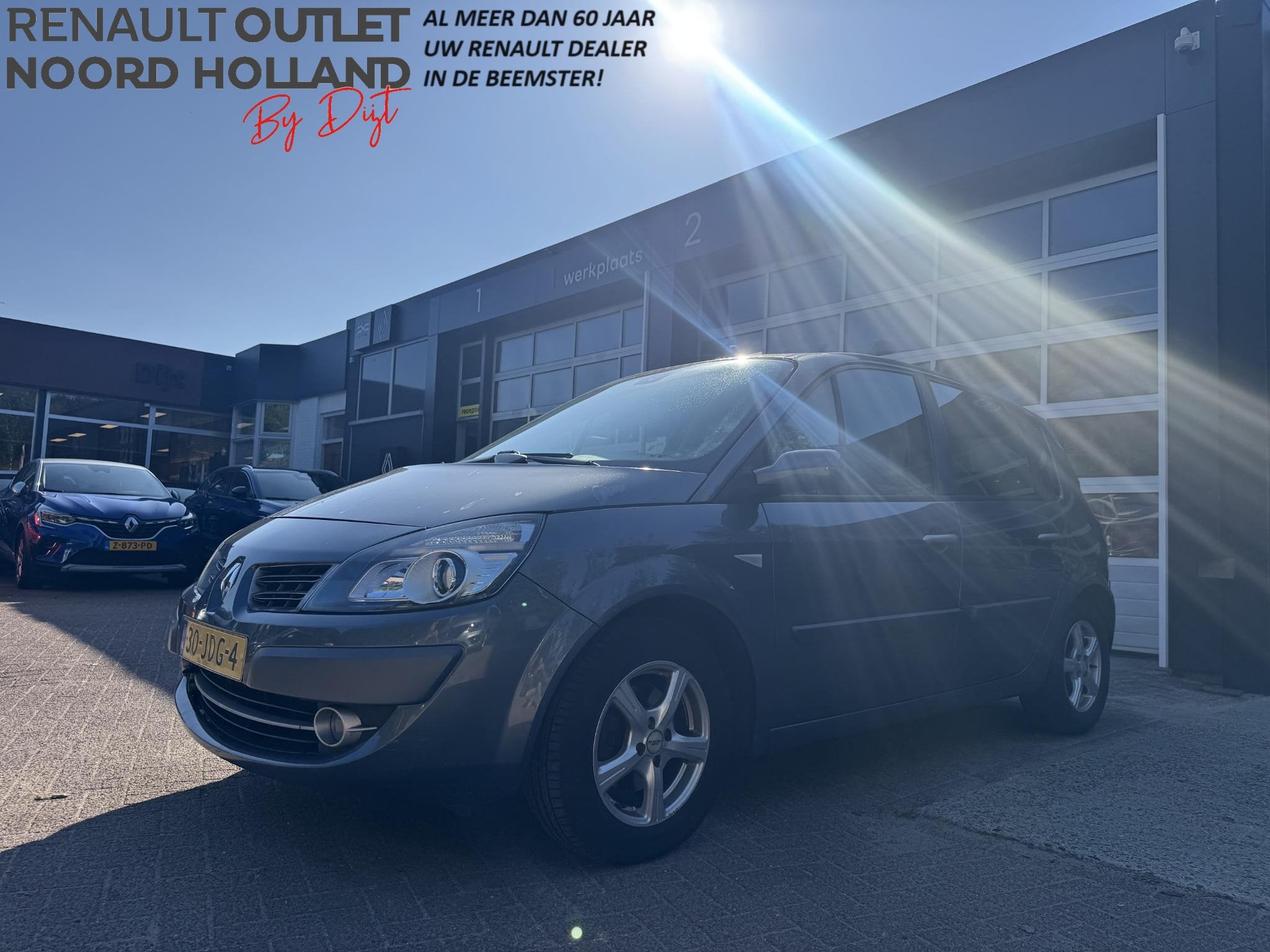 Renault Scénic 1.6-16V Business Line, Auto's, Stof, Gebruikt, 1295 kg, 4 cilinders