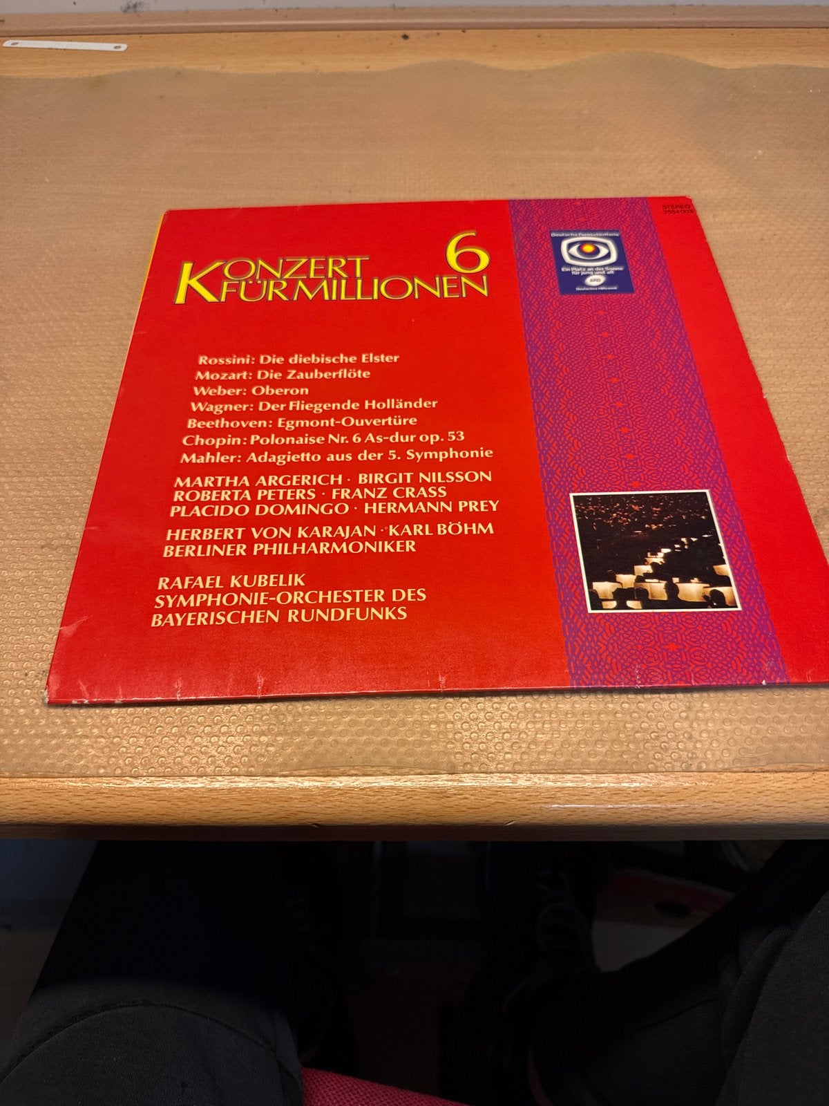 Konzert für Millionen 6 - Klassieke muziek LP, Ophalen, Gebruikt, Overige componisten, Romantiek