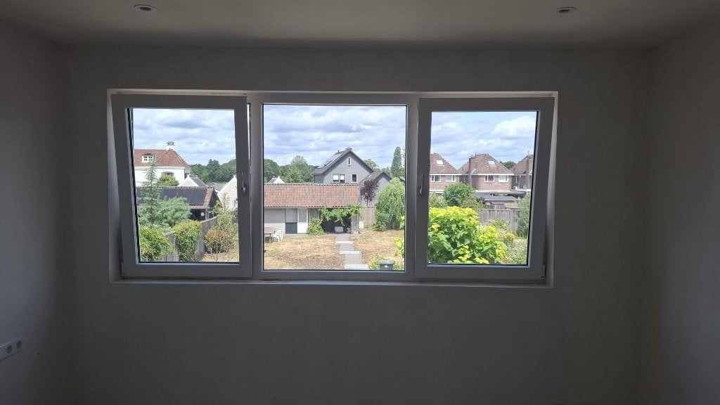 SCHUCO kunstof kozijn 2.69x1.20, Ophalen, Kunststof, Zo goed als nieuw, Inclusief glas