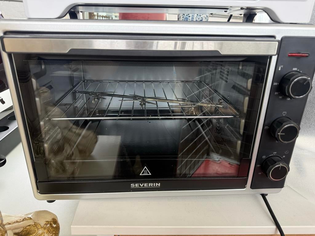 Severin Mini-oven met grill en draaispit, Minder dan 45 cm, Overige merken, Ophalen of Verzenden, Zo goed als nieuw