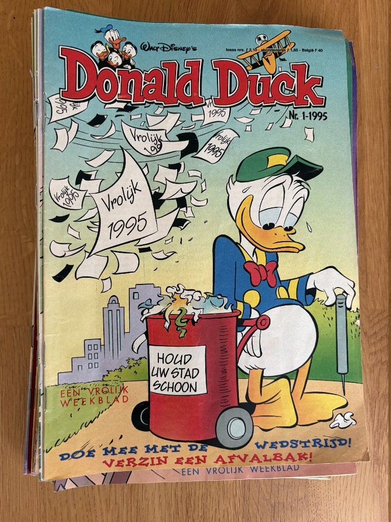 Donald Duck jaargang 1995, Boeken, Stripboeken, Gelezen, Meerdere stripboeken, Ophalen