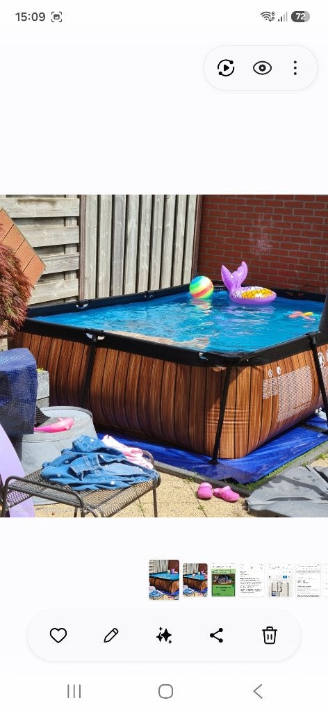 Zwembad te koop, Ophalen, Zo goed als nieuw, Opzetzwembad, 200 tot 400 cm