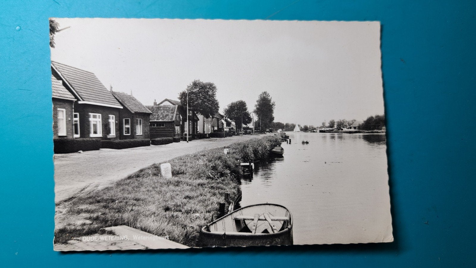 Oude Wetering - Weteringbuurt 1967, Verzenden, 1960 tot 1980, Gelopen, Zuid-Holland