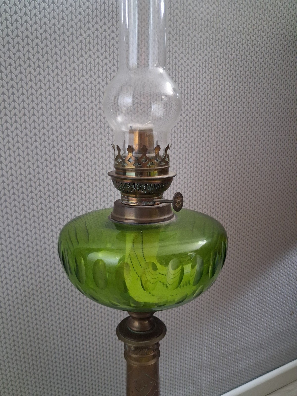 Antieke prachtige Olielamp, Ophalen