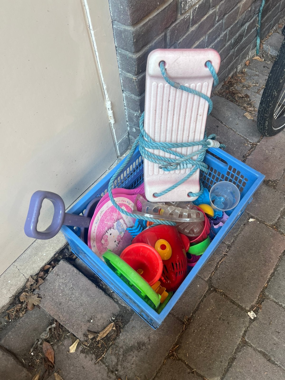 Buitenspeelgoed, schommel en waterschoenen, Kinderen en Baby's, Ophalen, Gebruikt