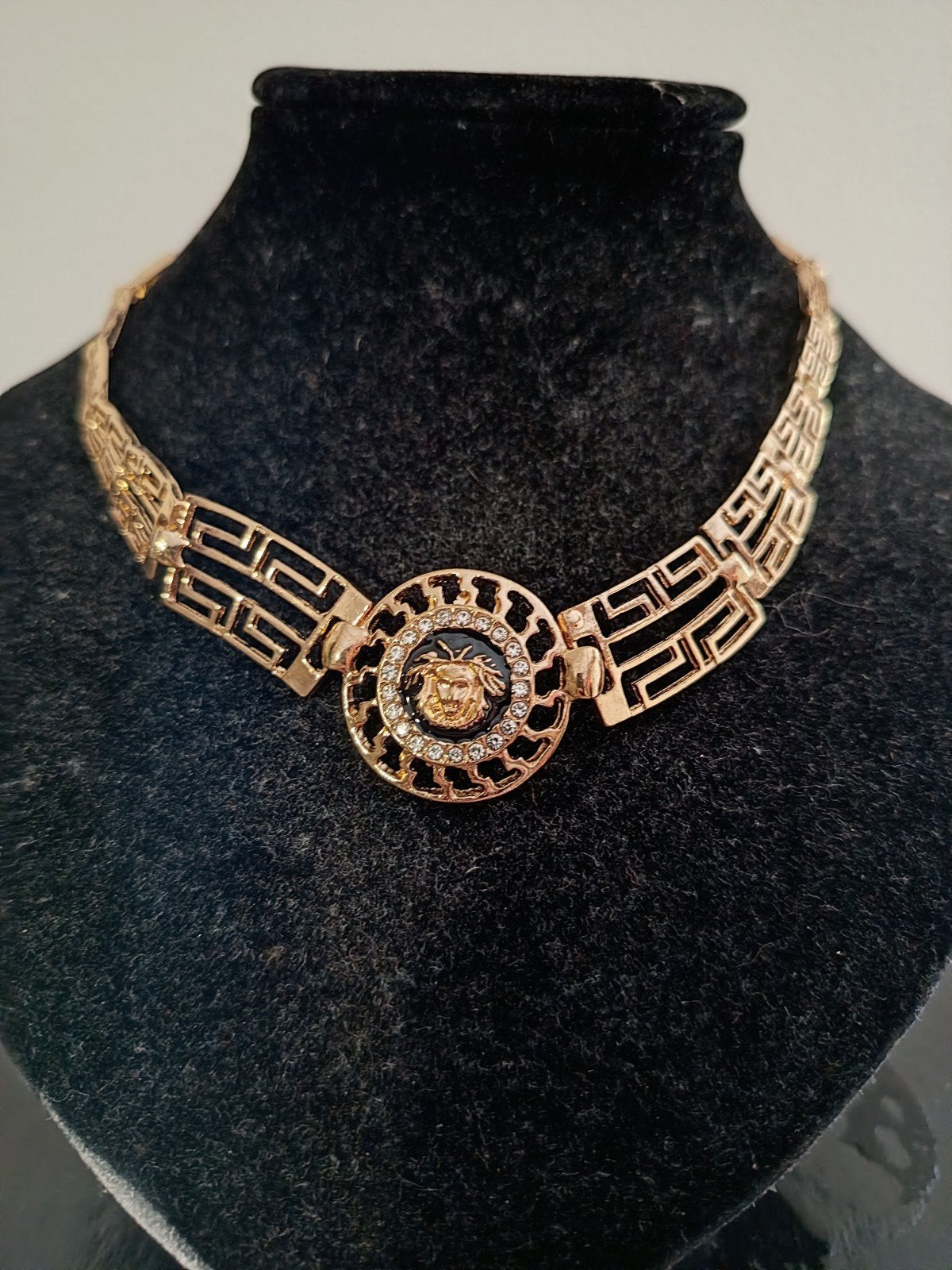 Ketting Versace, Overige materialen, Nieuw, Ophalen of Verzenden, Goud