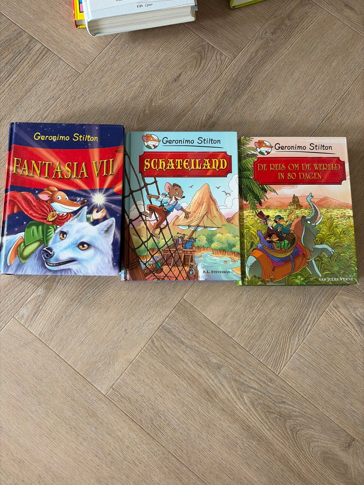 Geronimo Stilton Boeken Set - 3 Stuks, Boeken, Ophalen of Verzenden, Gelezen, Fictie