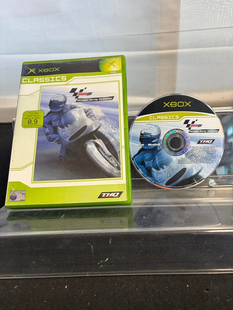 MotoGP Ultimate Racing Technology Xbox Original, Classic, Gebruikt, 1 speler, Racen en Vliegen