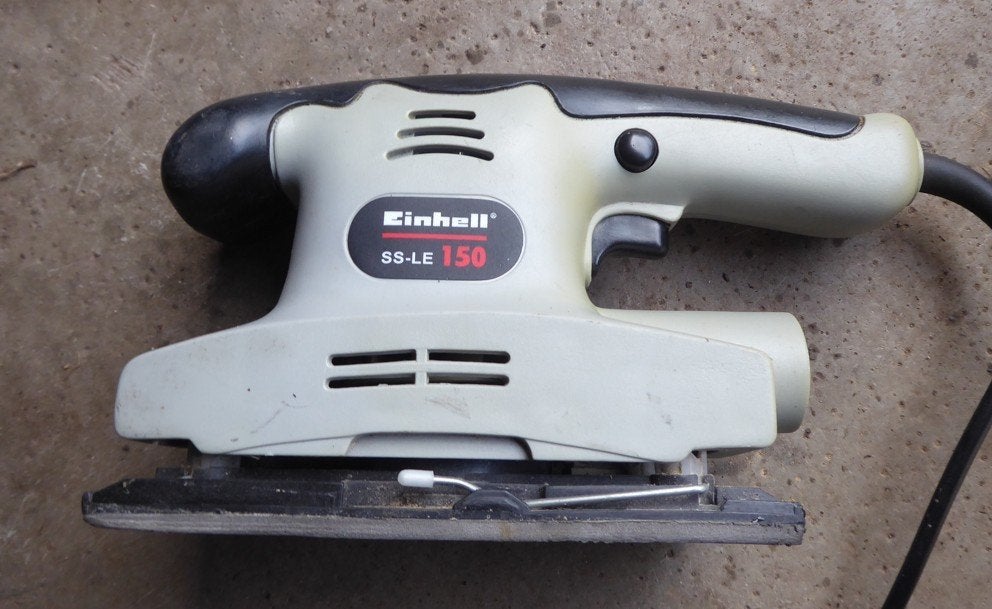 Einhell schuurmachine model SS LE 150, Ophalen of Verzenden, Gebruikt, Minder dan 600 watt, Vlakschuurmachine