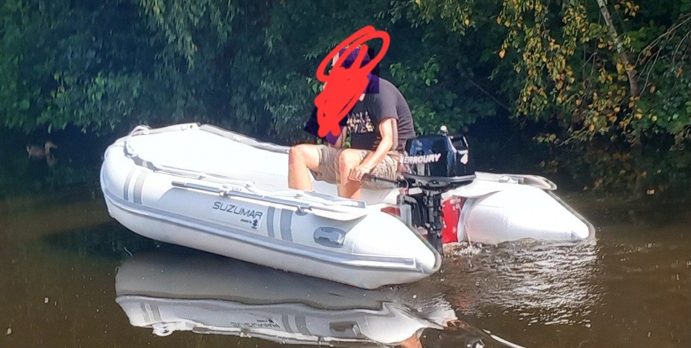 Nieuwe Suzemar 320 rubberboot met 4 pk motor, Ophalen, Nieuw