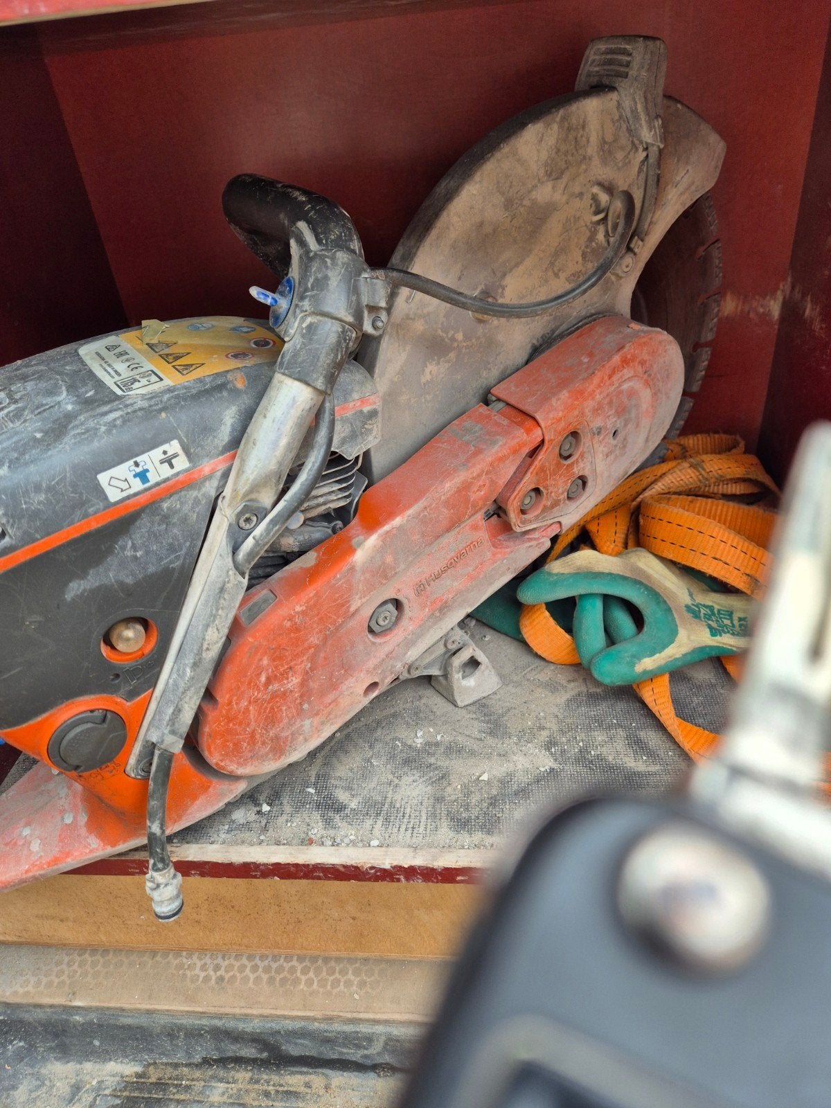 Husqvarna doorslijper - Krachtige zaag voor bouw en tuin, Gebruikt, 70 mm of meer, Overige typen, Ophalen of Verzenden