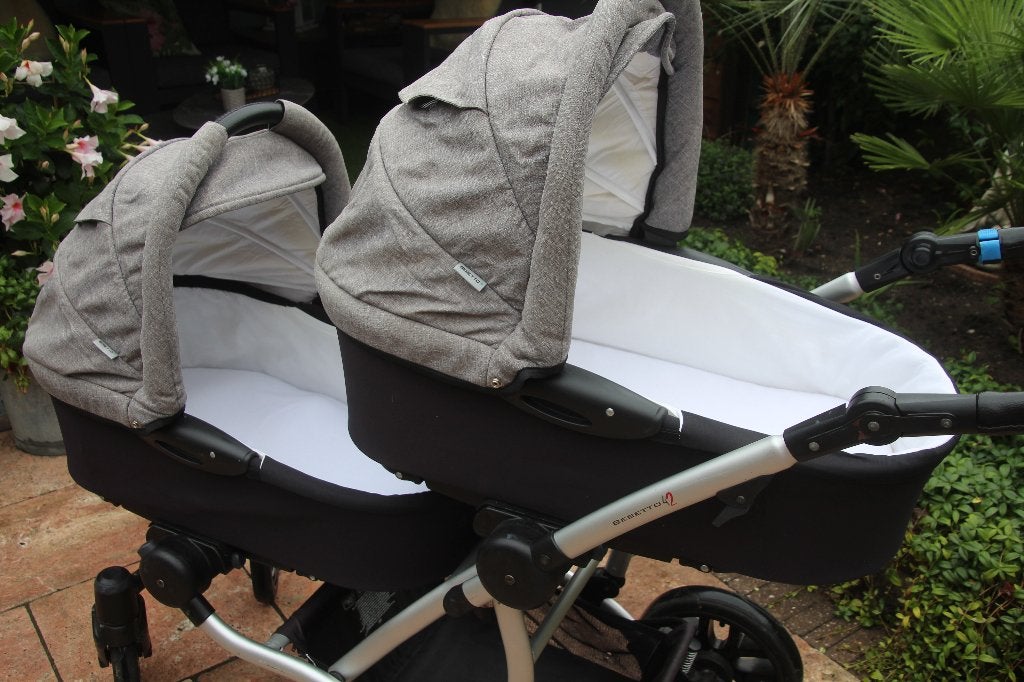 Foto 2 van Tweeling kinderwagen/Duo kinderwagen Bebetto 42