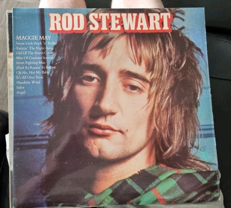 Rod Stewart - Maggie May LP (1971), Originele persing, Ophalen of Verzenden, Gebruikt, 12 inch