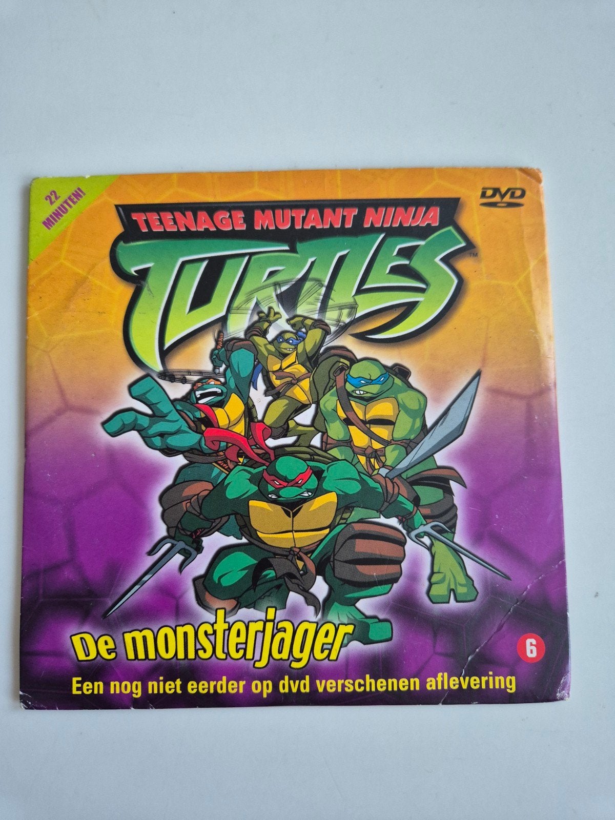 Teenage Mutant Ninja Turtles: De monsterjager DVD, Avontuur, Gebruikt, Boxset, Ophalen of Verzenden