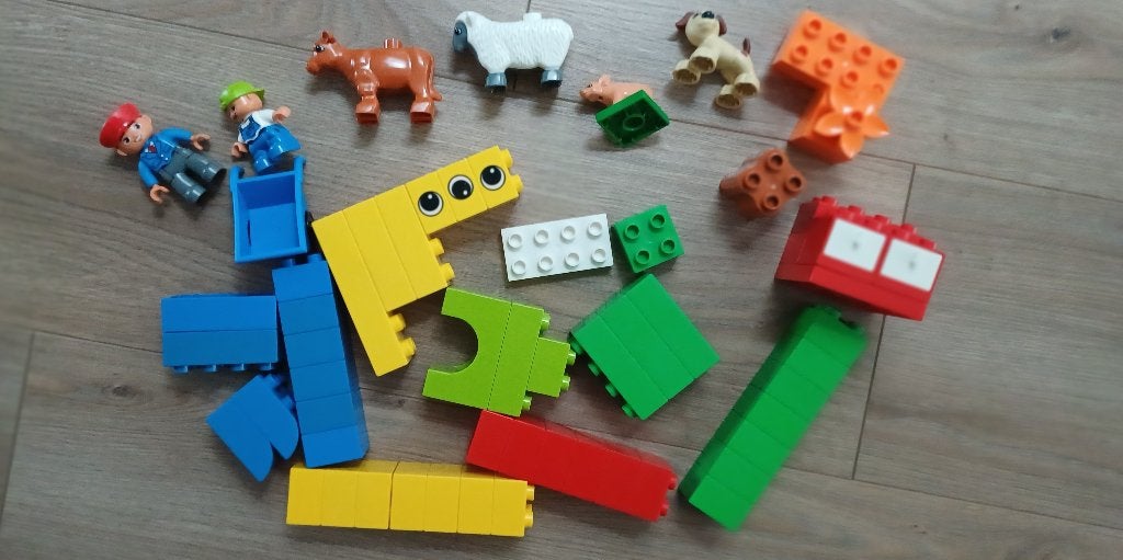 Duplo, Kinderen en Baby's, Ophalen of Verzenden, Zo goed als nieuw, Losse stenen, Duplo