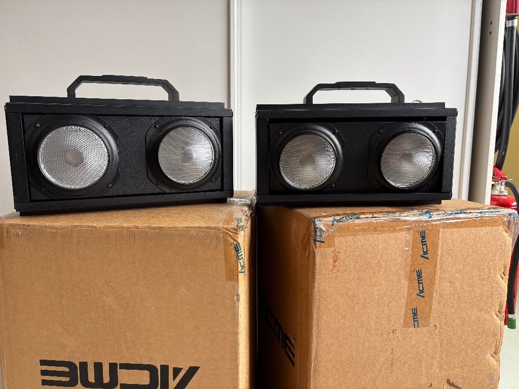 Stage Blinder RGBW - ACME - 2x 150W, Ophalen of Verzenden, Zo goed als nieuw, Licht, Kleur