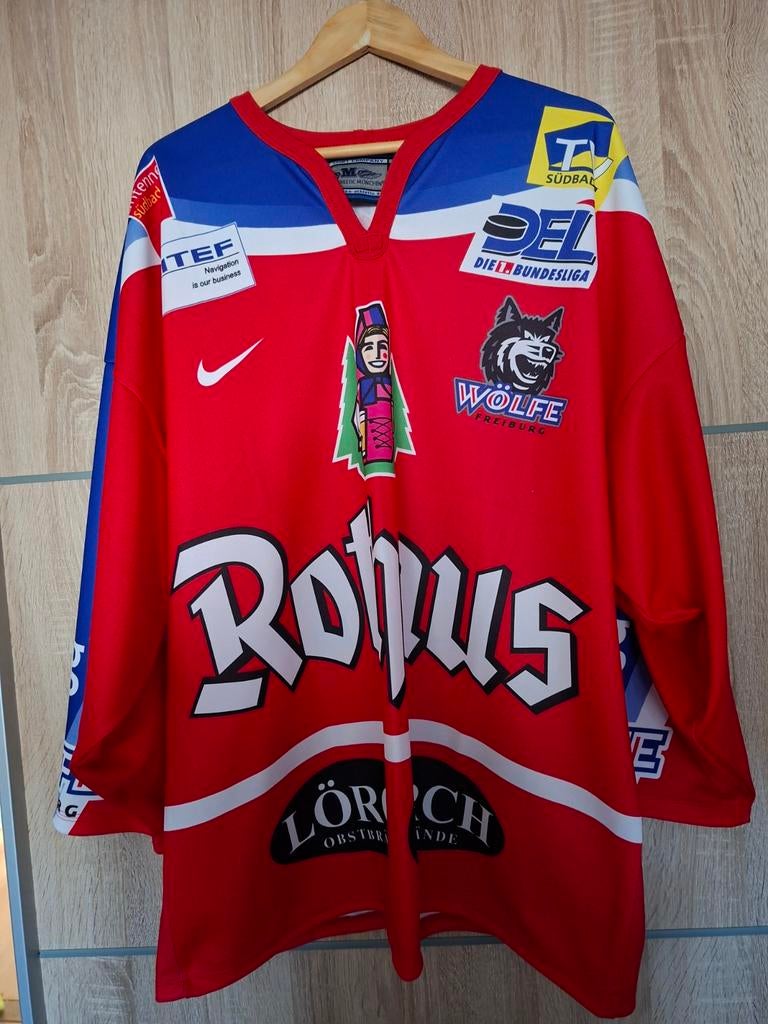 IJshockey Fanshirt Wölfe Freiburg - DEL 1. Bundesliga, Sport en Fitness, Ophalen of Verzenden, Kleding